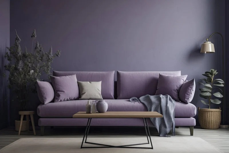 mise en situation de la couleur PLF-911 LAVANDE Peinture La Francaise