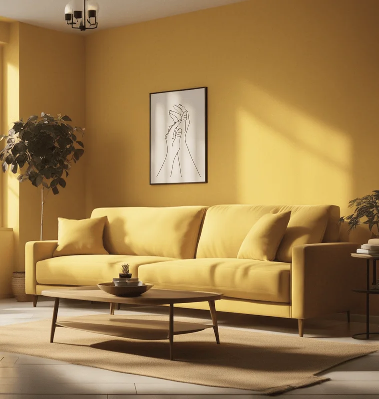 mise en situation couleur Peinture La Francaise