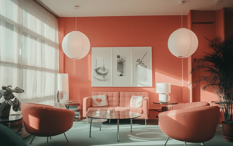 Mise en situation peinture couleur La Française PLF-93 PAPAYE