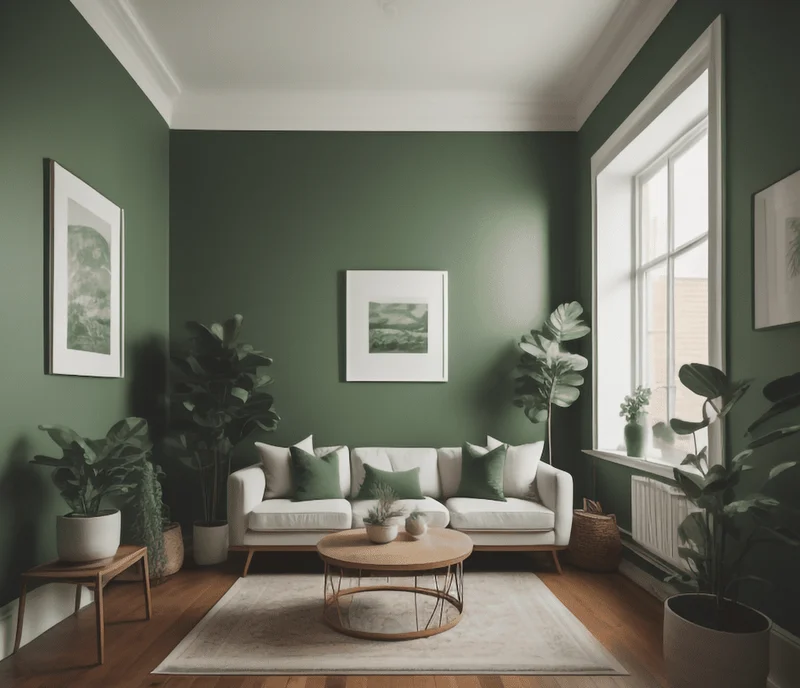 mise en situation couleur PLF-4311 CACTUS Peinture La Francaise