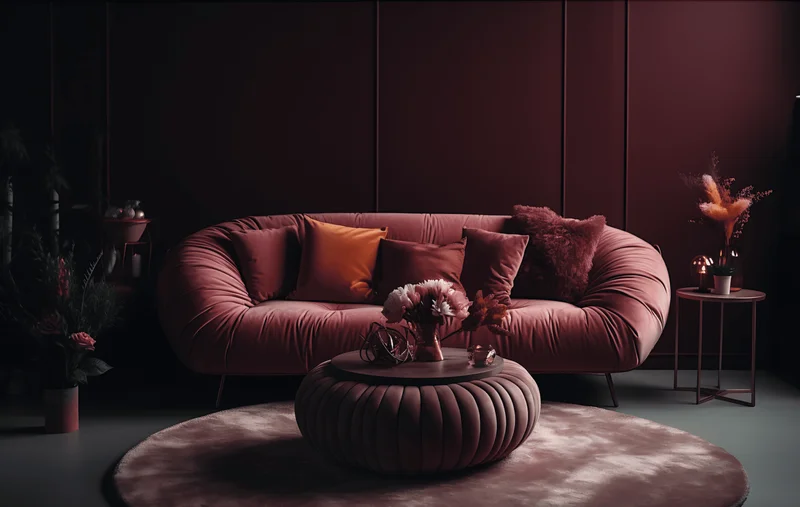 mise en situation de la couleur PLF-952 SYRAH Peinture La Francaise