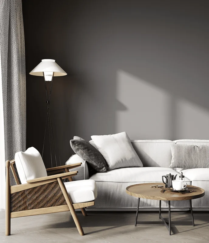 mise en situation couleur les gris Peinture La Francaise