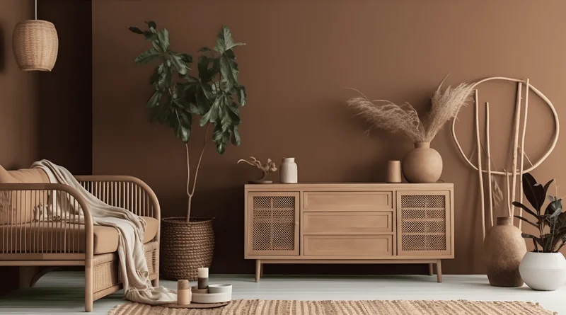 mise en situation couleur PLF-514 TABAC Peinture La Francaise