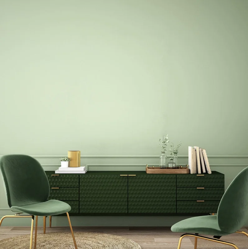 mise en situation de la couleur PLF-749 PISTACHE Peinture La Francaise