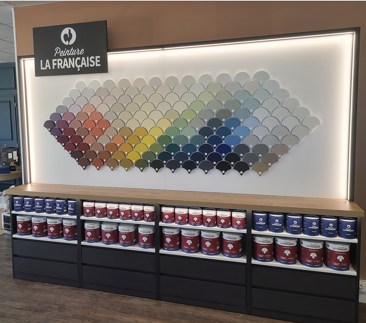 Nuancier 157 teintes Peinture La Française