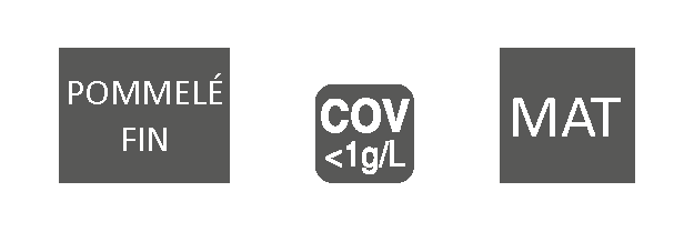 Caractéristiques La biosourcée mat