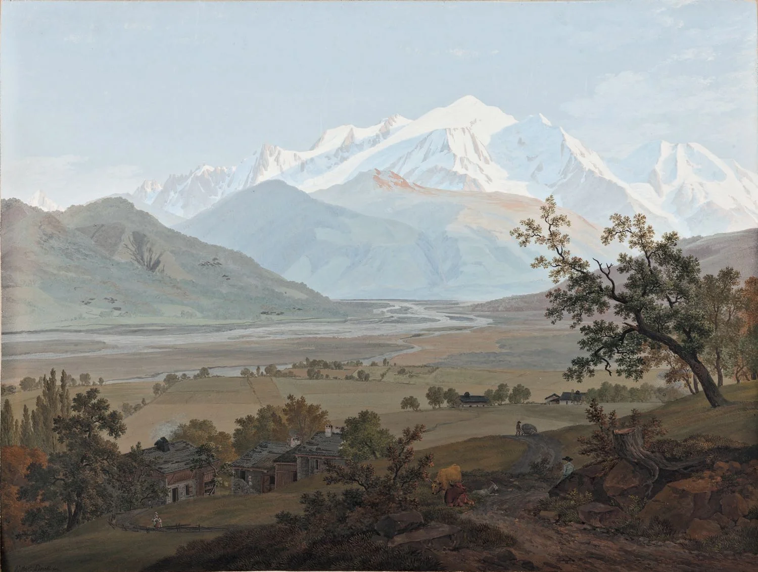 Collection Mont-Blanc - Peinture La Française